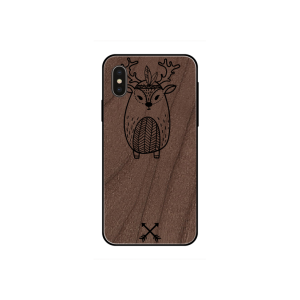 Red Indian Reindeer - Iphone X/ Xs
