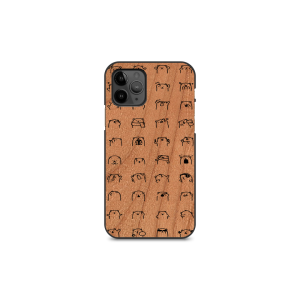 Gấu Pattern - Iphone 11 pro max