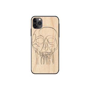 Skull Drawing - Iphone 11 pro max