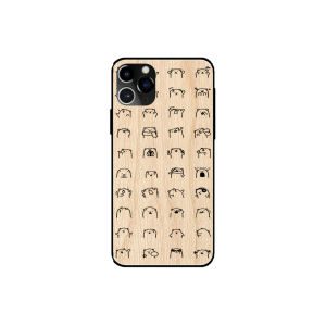 Gấu Pattern - iPhone 11 Pro