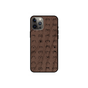 Gấu Pattern - Iphone 12 pro max
