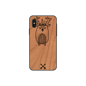 Red Indian Reindeer - Iphone X/ Xs