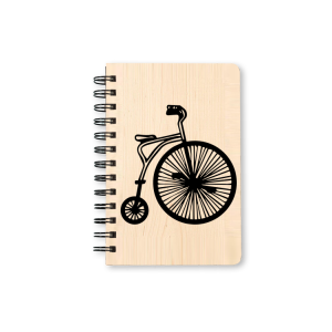 Xe đạp bánh cao - Sổ gỗ