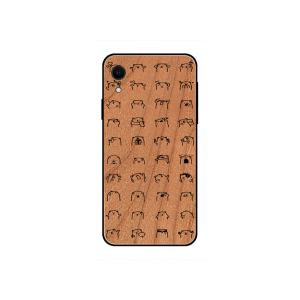 Gấu Pattern - Iphone Xr