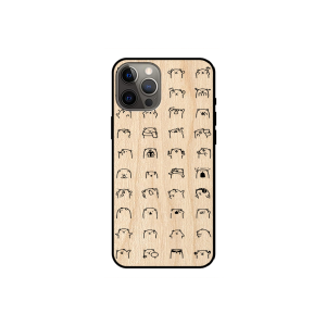 Gấu Pattern - Iphone 12 pro max