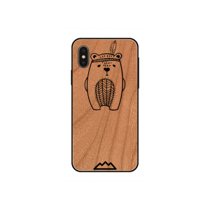 Gấu Thổ Dân - Iphone X/Xs
