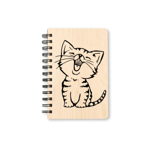Mèo 01 - Sổ gỗ