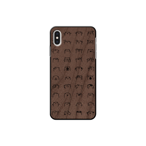 Gấu Pattern - Iphone Xs max