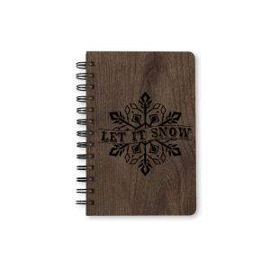 Let It Snow - Sổ gỗ