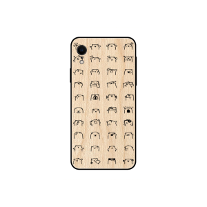 Gấu Pattern - Iphone Xr