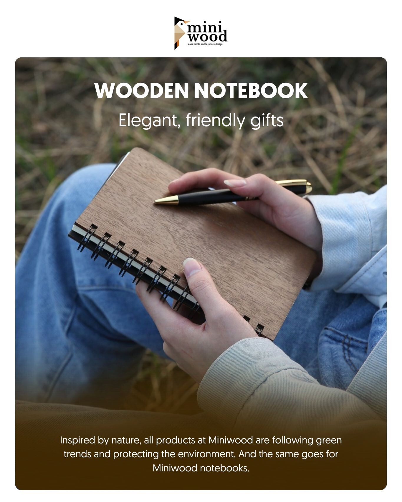 business gift as notebook