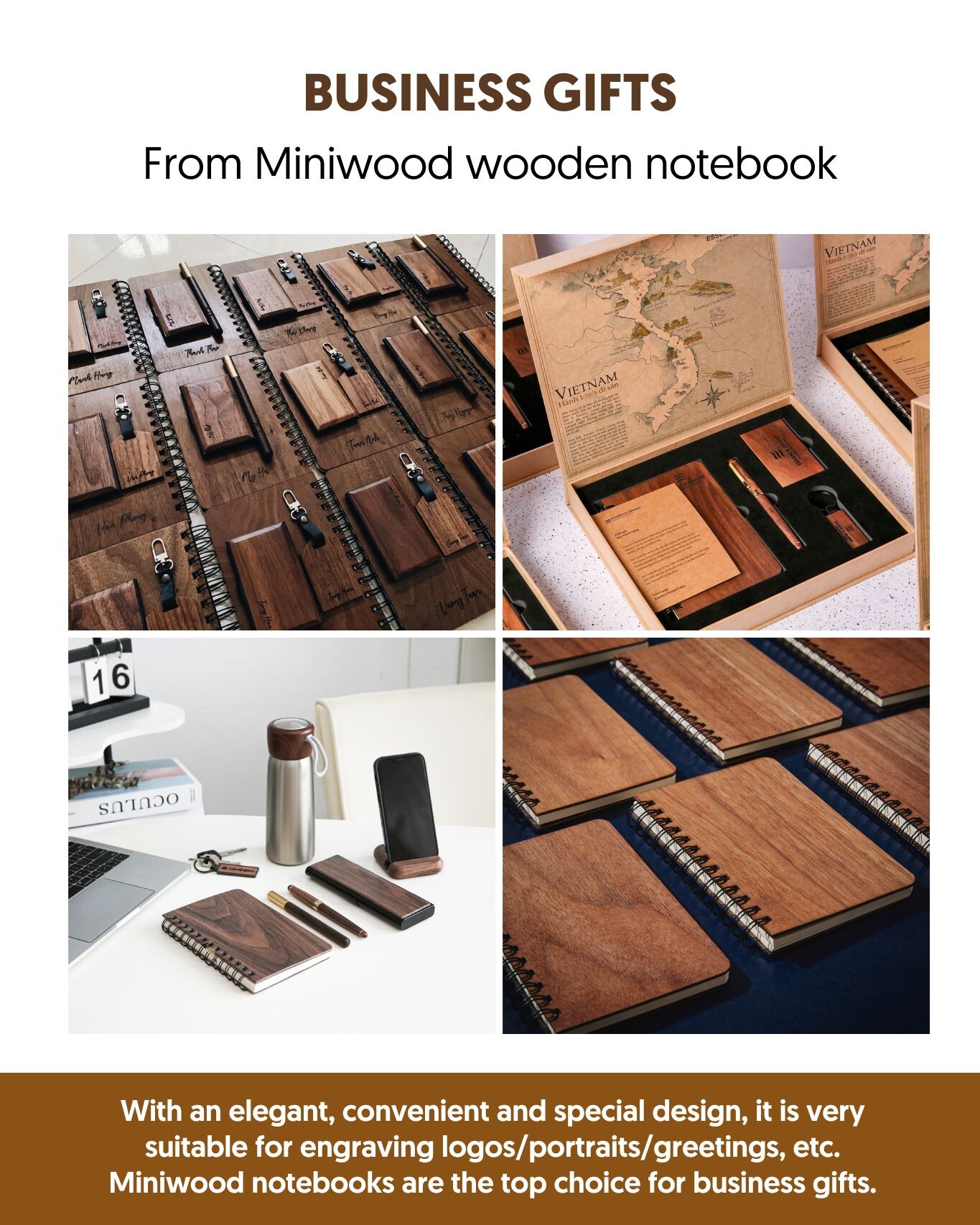 wood notebook