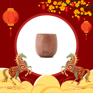 Wooden Cup - Beveled base/round base