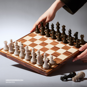 Wood & Resin Chess Set